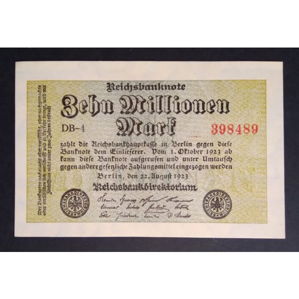 Germany 10 million Mark 1923 Unc-