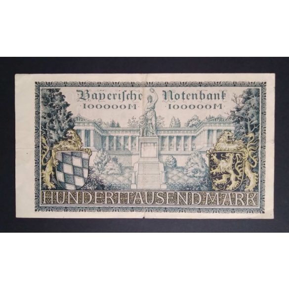 Germany 100000 Mark München 1923 F+ 