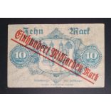 Németország 10 / 100 milliárd Mark Hof 1923 F