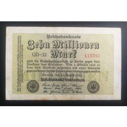 Germany 10 millió Mark 1923 VF