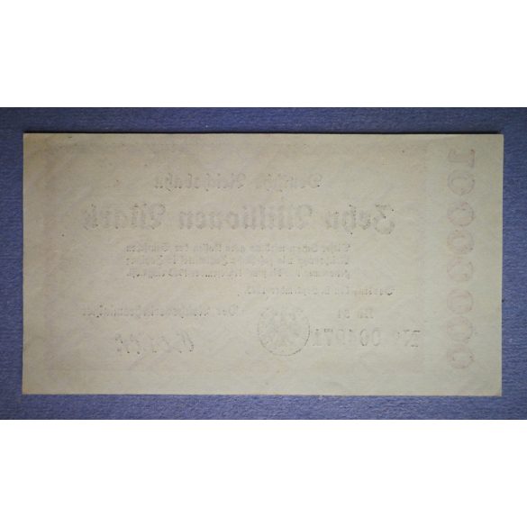 Germany 10 million Mark 1923 aUNC+