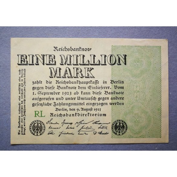 Germany 1 Million Mark 1923 VF+