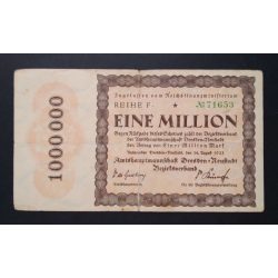Germany 1 Million Mark Dresden 1923 VG+