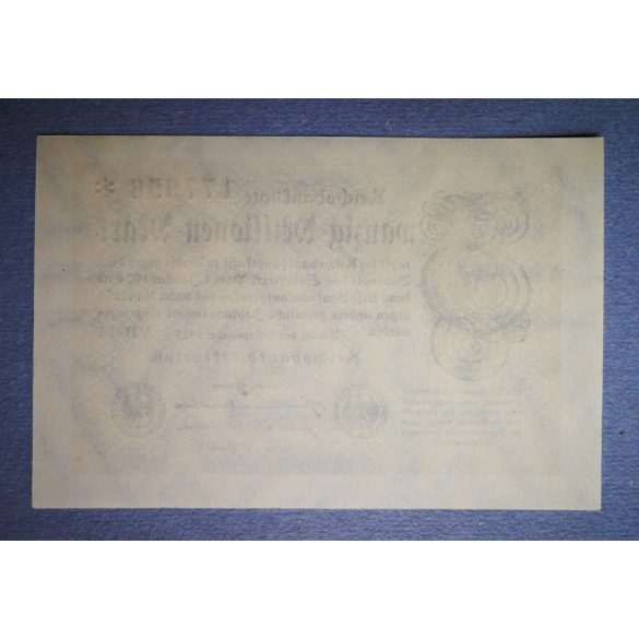 Germany 20 million Mark 1923 UNC