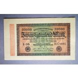 Germany 20000 Mark 1923 Aunc