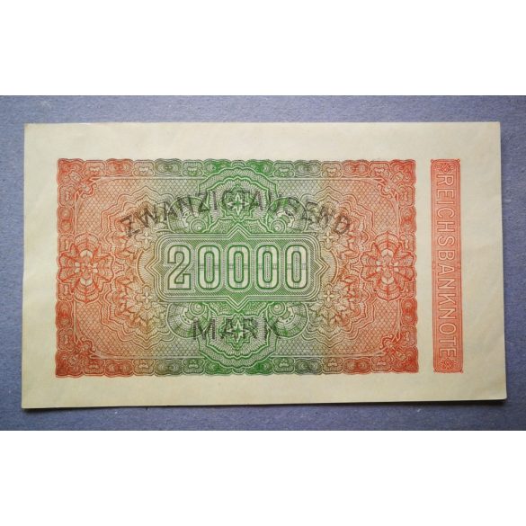 Germany 20000 Mark 1923 Aunc
