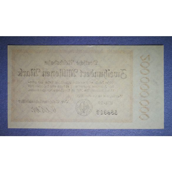 Germany 200 million Mark 1923 aUNC+