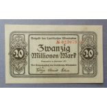 Germany 20 million Mark 1923 XF
