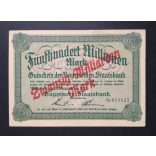 Germany 500 million/ 20 billion Mark München 1923 XF+ 