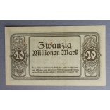 Germany 20 million Mark 1923 XF