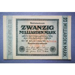 Németország 20 milliárd Mark 1923 XF