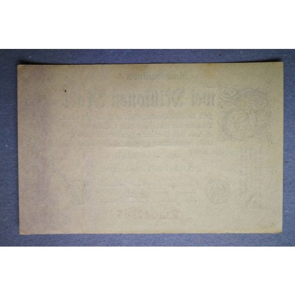 Germany 2 Million Mark 1923 Unc- with serial