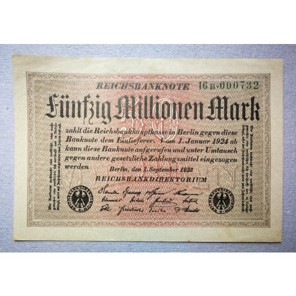 Germany 50 million Mark 1923 XF