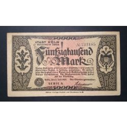Germany 50000 Mark Köln 1923 VF-