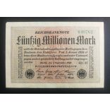 Germany 50 millió Mark 1923 XF+