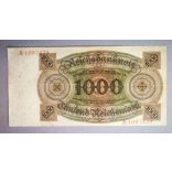 Germany 1000 Reichsmark 1924 F