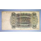 Germany 50 Mark 1924 F
