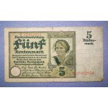 Germany 5 Mark 1926 F-