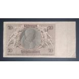 Germany 20 Reichsmark 1929 F