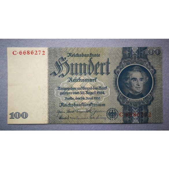 Németország 100 Reichmark 1935 XF