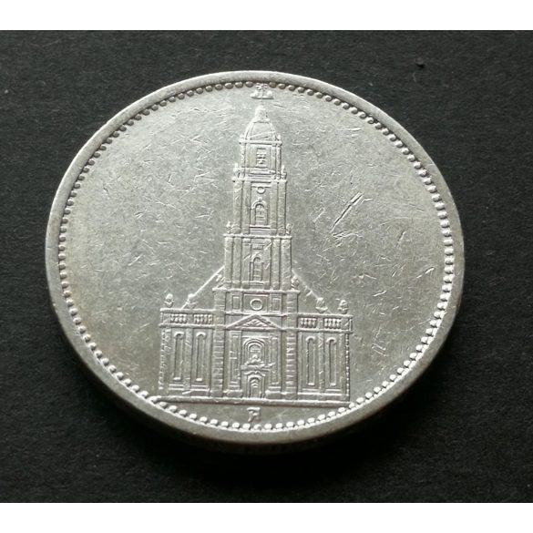 Germany 5 Mark 1935 Potsdam church 13.9 g silver