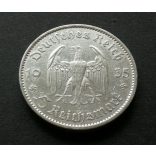 Németország 5 Márka 1935 Potsdam templom 13,9 g ezüst