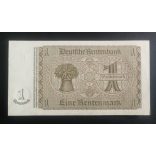 Germany 1 Rentenmark 1937 aUNC