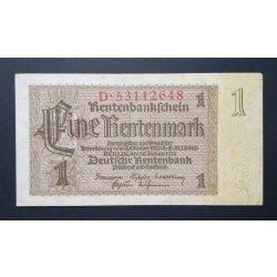 Germany 1 Rentenmark 1937 Aunc