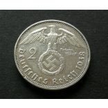 Németország 2 Márka 1938 8 g ezüst