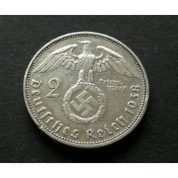 Germany 2 Mark 1938 8 g silver