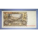 Germany 20 Mark 1939 aUNC