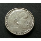 Németország 2 Márka 1939 8 g ezüst