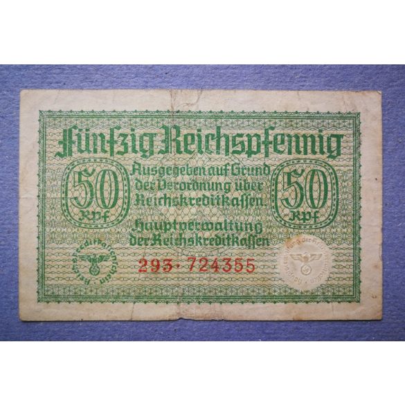 Németország 50 Pfennig 1940-45 F