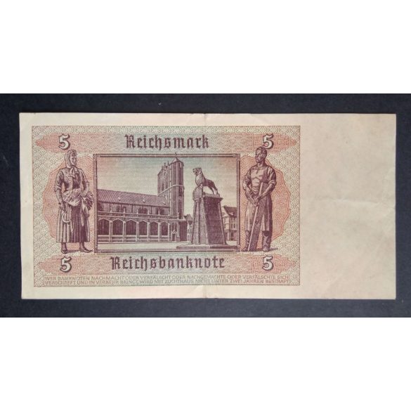 Germany 5 Reichsmark 1942 VF