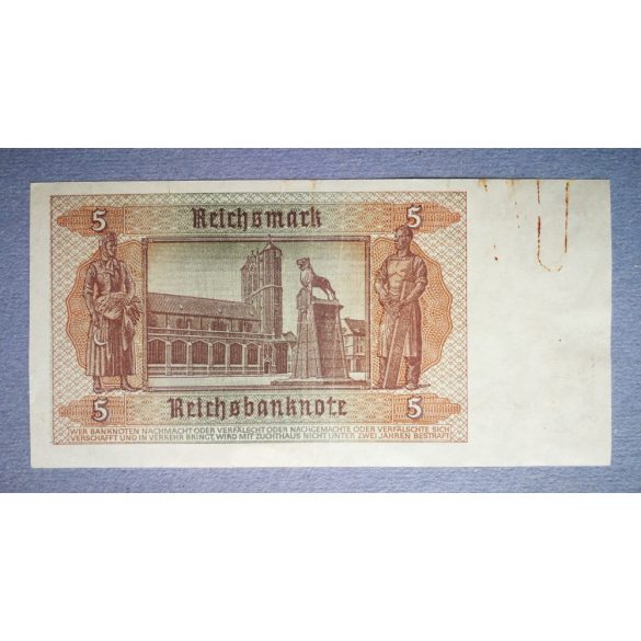 Germany 5 Mark 1942 VF-