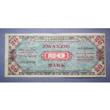 Germany 20 Mark 1944 F+
