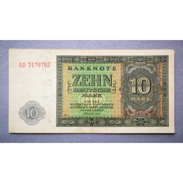 Németország 10 Mark 1948 VF+