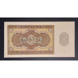 Germany 20 Mark 1948 Unc