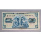 Germany 10 Mark 1949 F+
