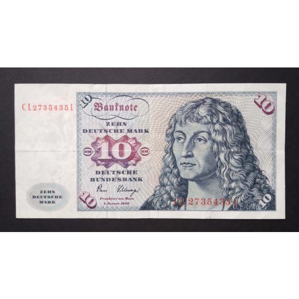 Németország 10 Mark 1980 VF