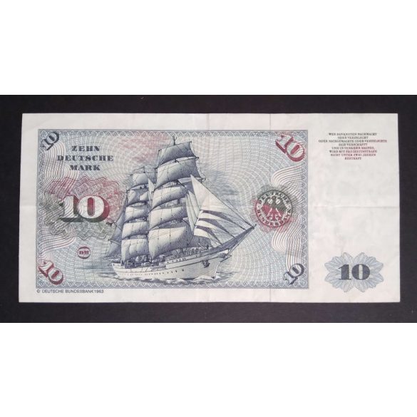 Germany 10 Mark 1980 VF