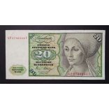 Germany 20 Mark 1980 VF