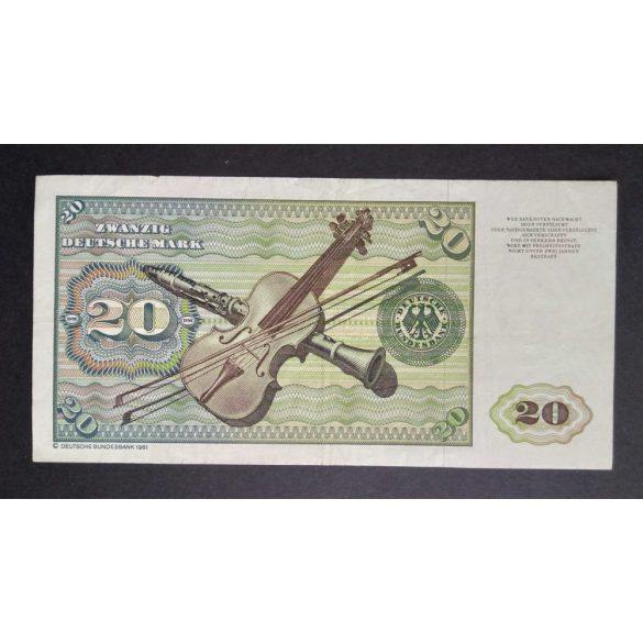 Germany 20 Mark 1980 VF
