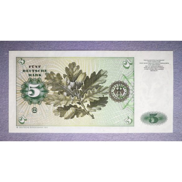 Germany 5 Mark 1980 XF+