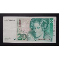 Németország 20 Mark 1991 VF