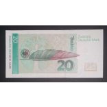 Germany 20 Mark 1993 VF+