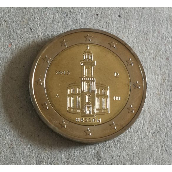 Germany 2 Euro 2015 Hessen aUNC+