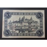 Germany Aschaffenburg 20 Mark 1918 AUNC