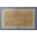 Germany Bochum 10 million Mark 1923 F-