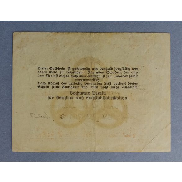 Germany Bochum 10 million Mark 1923 VF